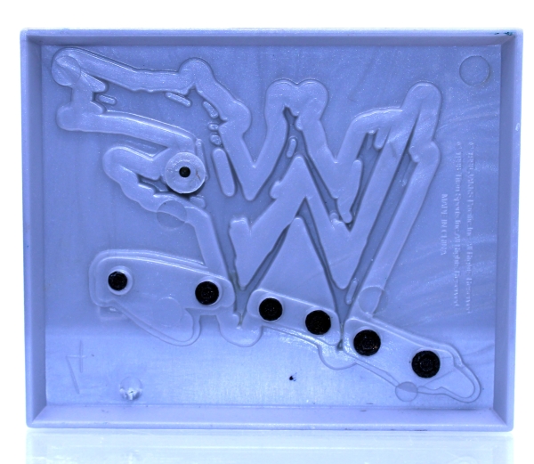 WWF (WWE) "Attitude Era" Display-Base für Jakks Actionfiguren